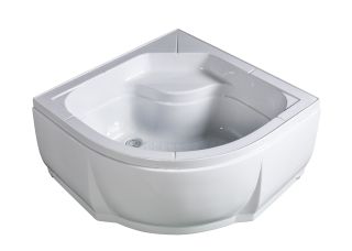 Душевой поддон RIVER 100*100*46  полукруг